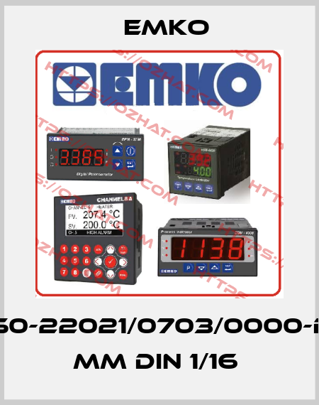 ESM-4450-22021/0703/0000-D:48x48 mm DIN 1/16  EMKO