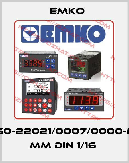 ESM-4450-22021/0007/0000-D:48x48 mm DIN 1/16  EMKO
