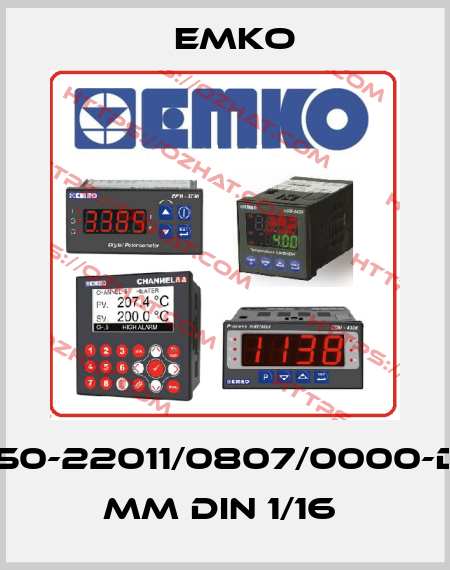 ESM-4450-22011/0807/0000-D:48x48 mm DIN 1/16  EMKO