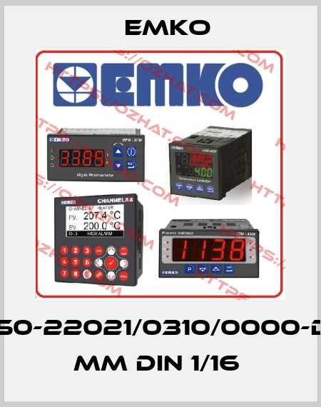 ESM-4450-22021/0310/0000-D:48x48 mm DIN 1/16  EMKO