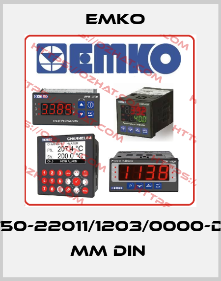 ESM-7750-22011/1203/0000-D:72x72 mm DIN  EMKO