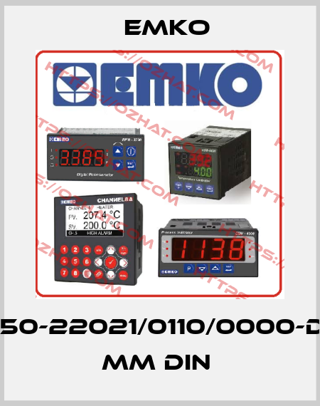 ESM-7750-22021/0110/0000-D:72x72 mm DIN  EMKO