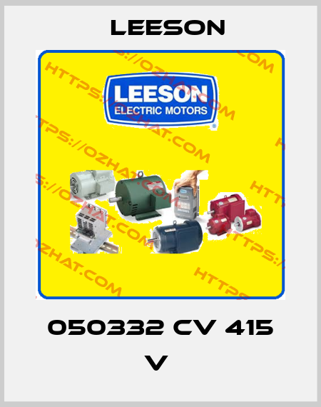 050332 CV 415 V  Leeson