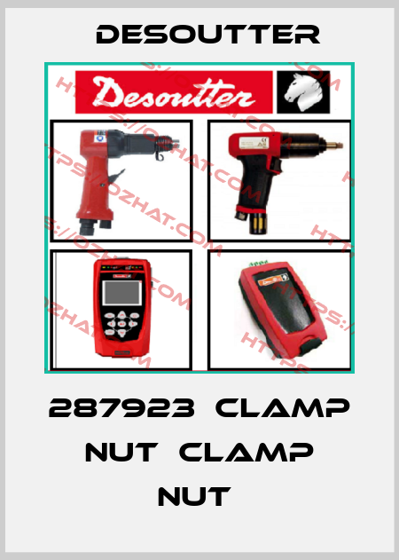 287923  CLAMP NUT  CLAMP NUT  Desoutter