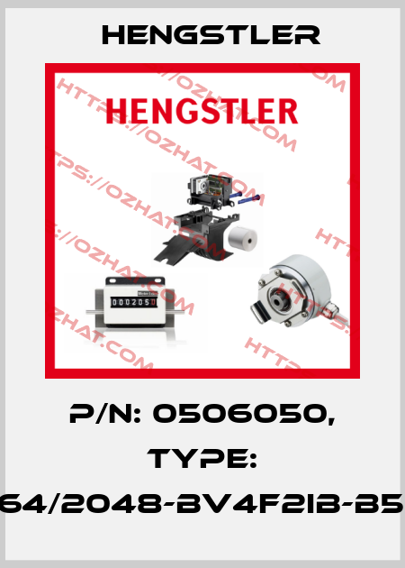 p/n: 0506050, Type: RI64/2048-BV4F2IB-B5-O Hengstler