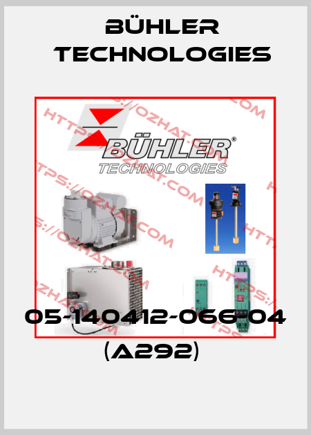 05-140412-066-04   (A292)  Bühler Technologies