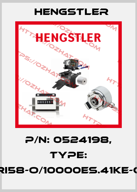 p/n: 0524198, Type: RI58-O/10000ES.41KE-C Hengstler