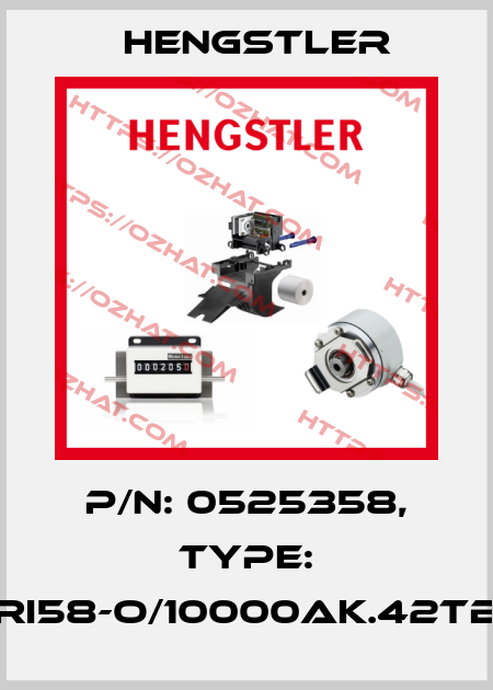 p/n: 0525358, Type: RI58-O/10000AK.42TB Hengstler
