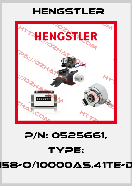 p/n: 0525661, Type: RI58-O/10000AS.41TE-D0 Hengstler