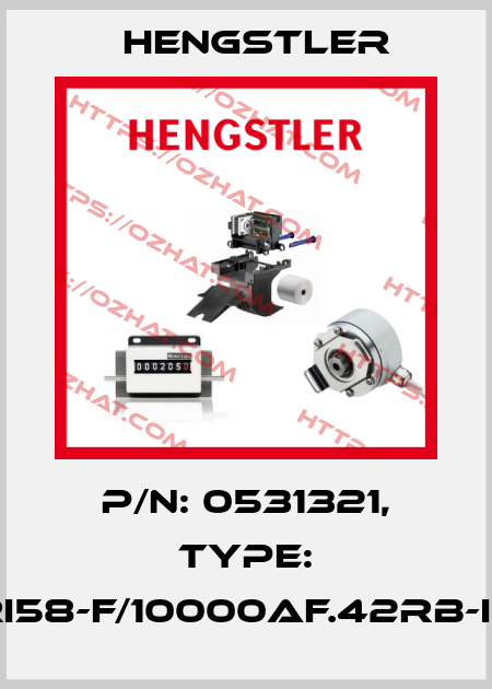 p/n: 0531321, Type: RI58-F/10000AF.42RB-I0 Hengstler