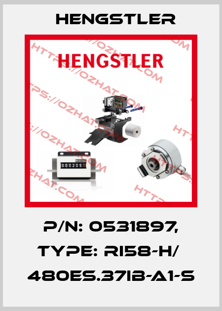p/n: 0531897, Type: RI58-H/  480ES.37IB-A1-S Hengstler