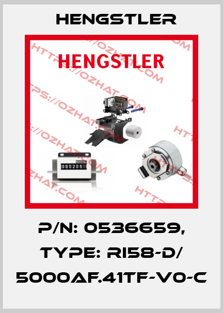 p/n: 0536659, Type: RI58-D/ 5000AF.41TF-V0-C Hengstler
