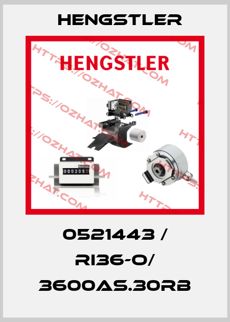 0521443 / RI36-O/ 3600AS.30RB Hengstler