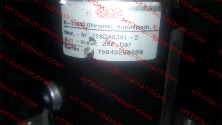 726D40341-2 Destaco