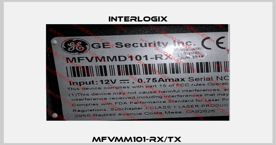 MFVMM101-RX/TX  Interlogix