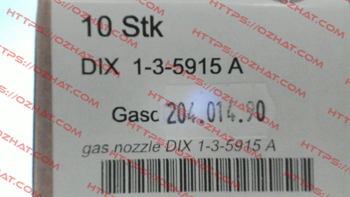 6390159150 / DIX 1-3-5915 A Dinse