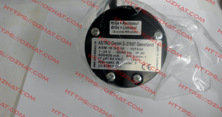 ASM 16 SG 10 - 107444 Astro