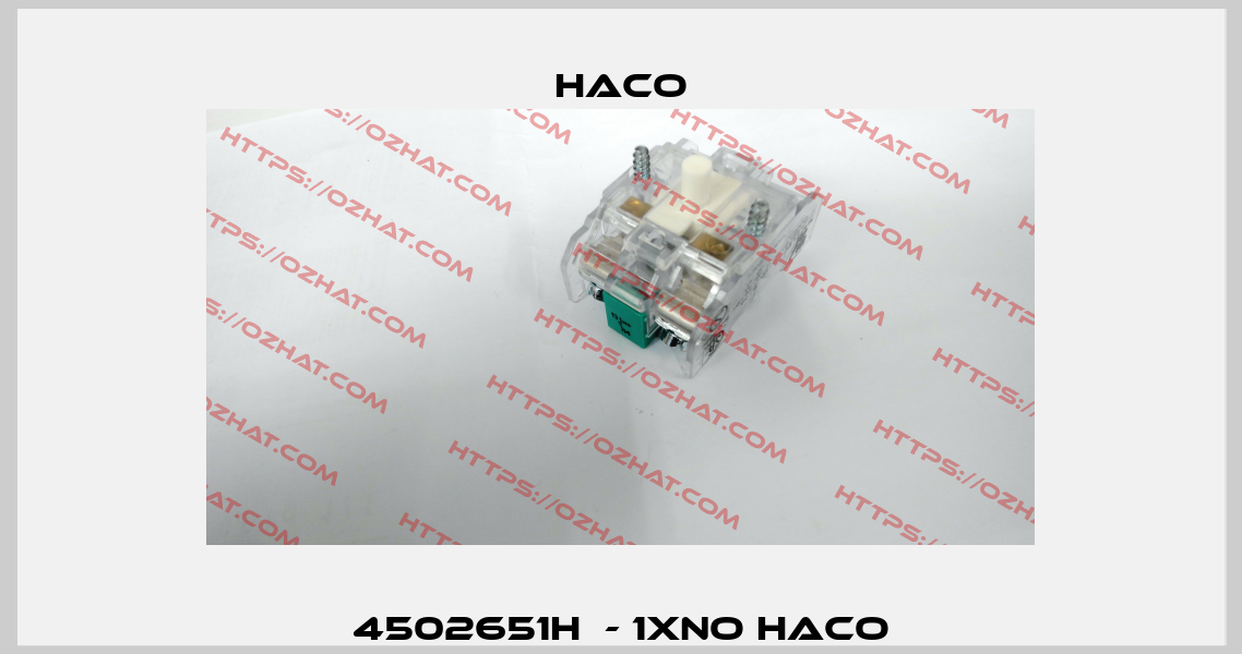 4502651H  - 1xNO HACO HACO