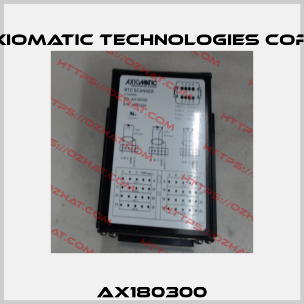 AX180300 Axiomatic Technologies Corp.