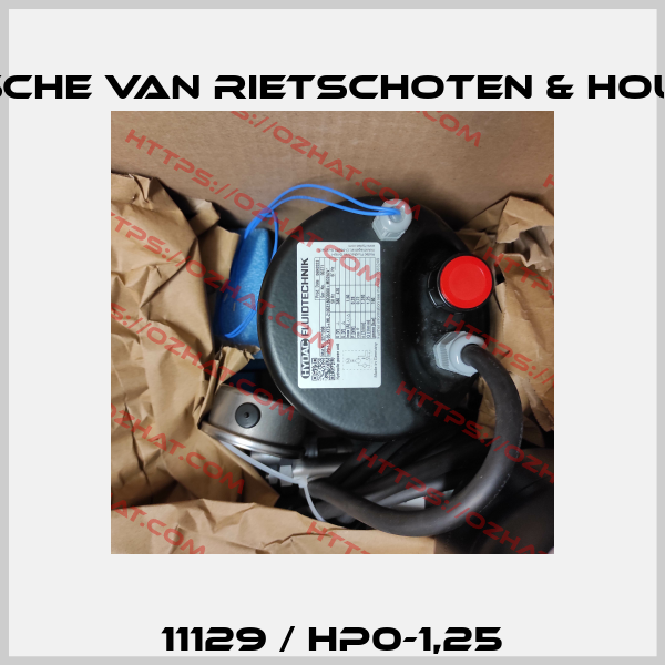 11129 / HP0-1,25 Deutsche van Rietschoten & Houwens