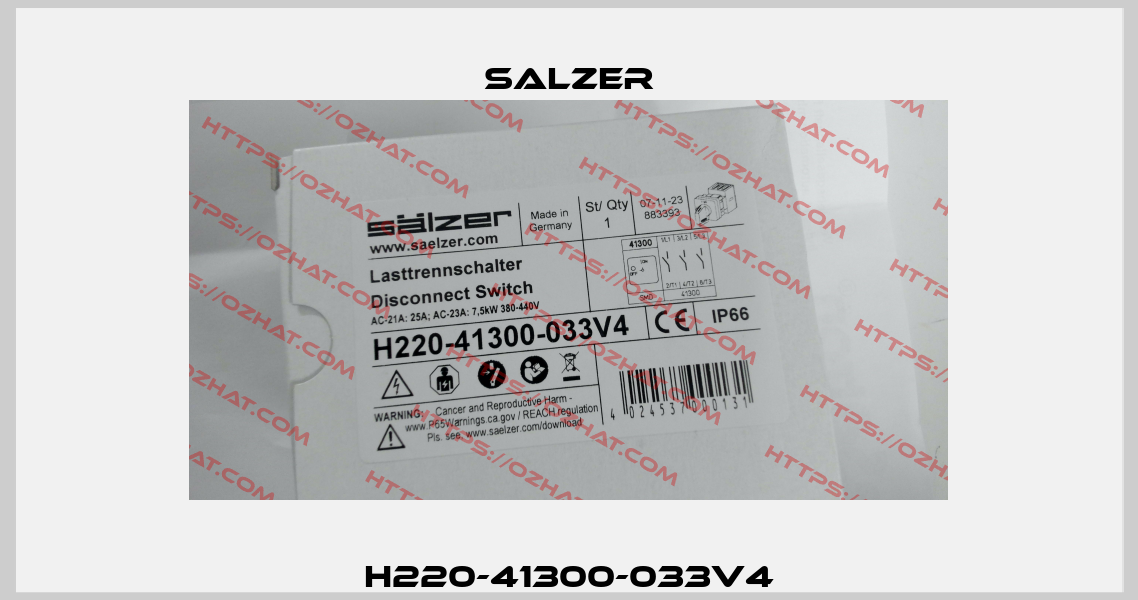 H220-41300-033V4 Salzer