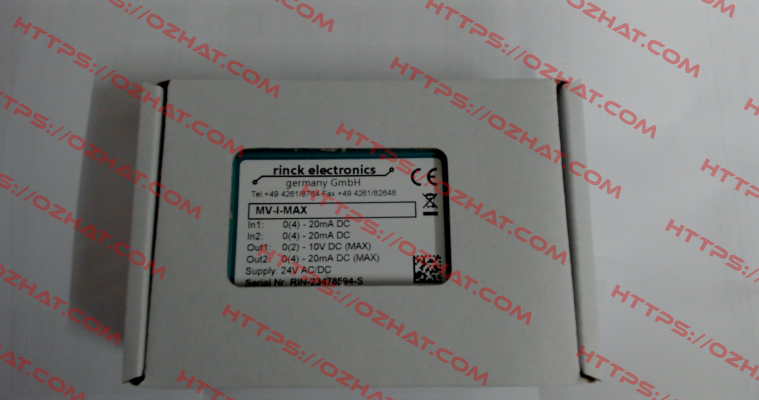 MV-I-MAX Rinck Electronic