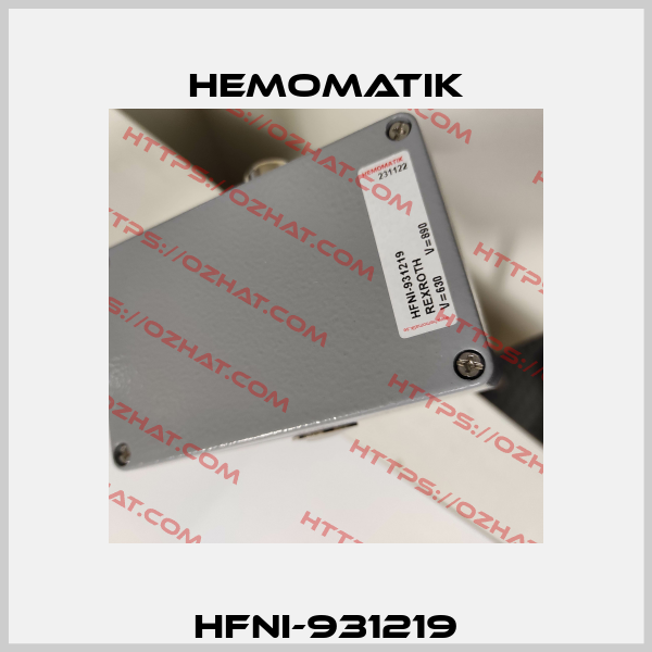 HFNI-931219 Hemomatik