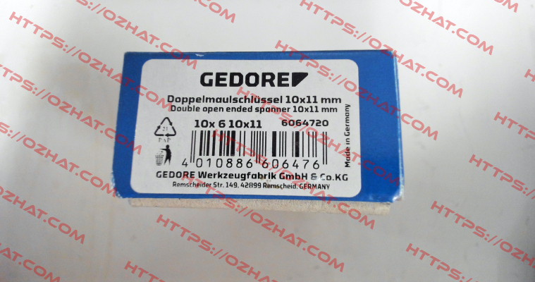 6065370 / 6 12X13 Gedore