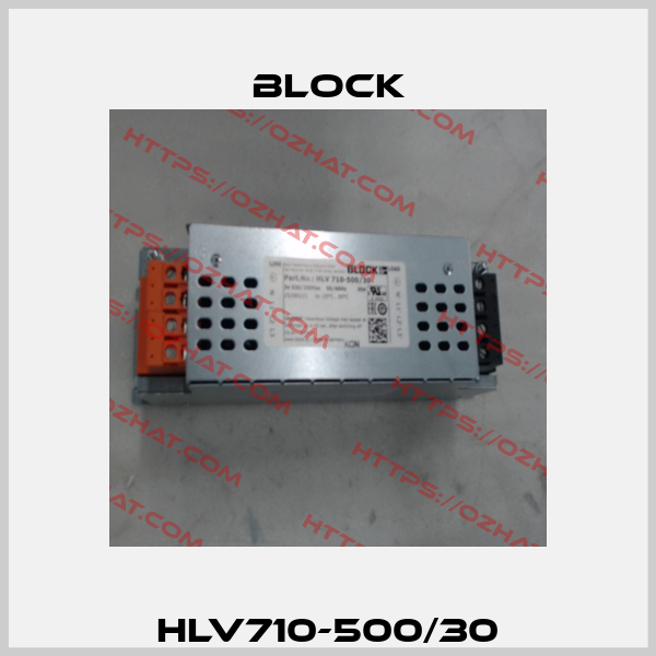 HLV710-500/30 Block