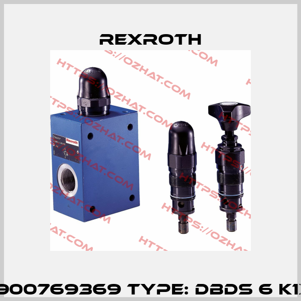 P/N: R900769369 Type: DBDS 6 K1X/100E Rexroth
