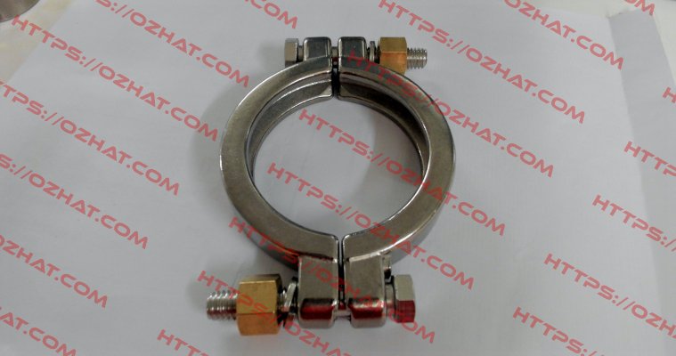 BoIted  Tri clamp, SS304 / 2,5" Dernord