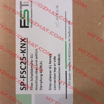 SP-FSC25-KNX Zander