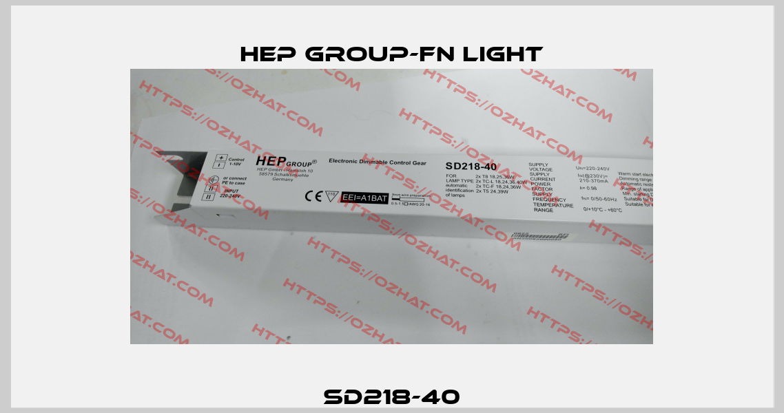 SD218-40 Hep group-FN LIGHT