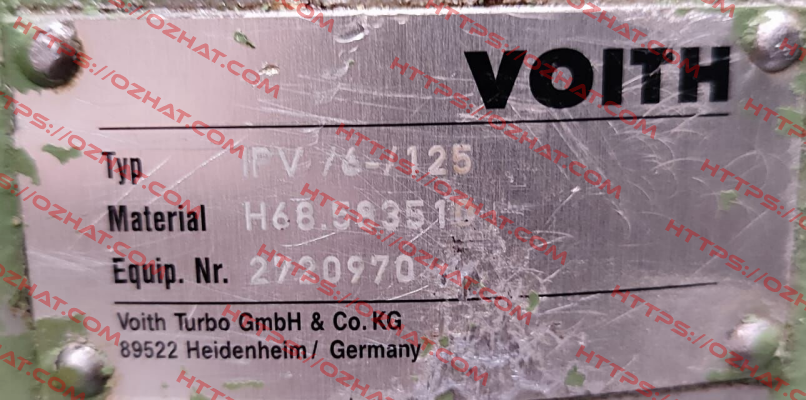 IPV /6-/125 Voith