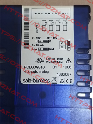 PCD3.W610 Art. No 9600263 Saia-Burgess