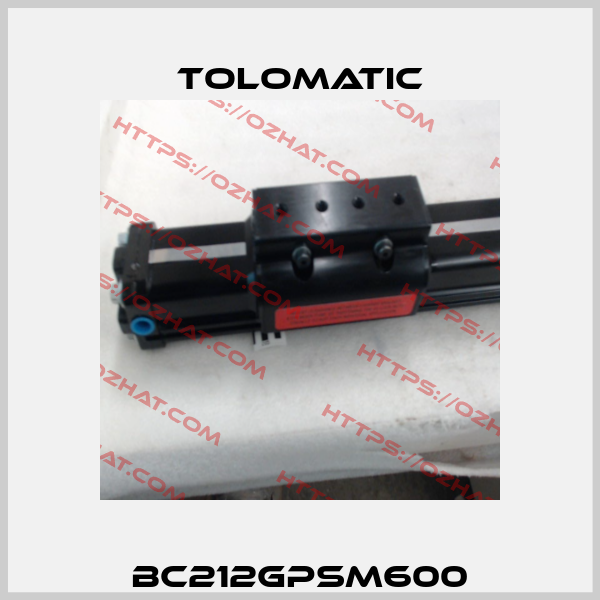 BC212GPSM600 Tolomatic