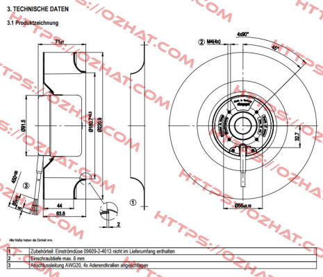 R1G220 AB73-95 EBM Papst