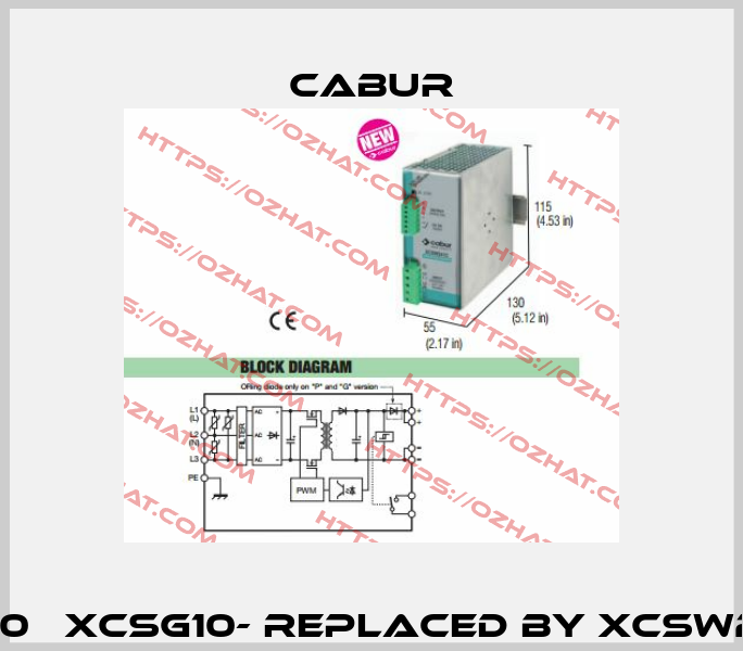 CSG10   XCSG10- replaced by XCSW241C  Cabur