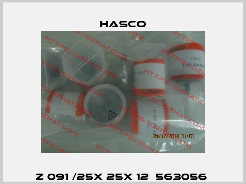Z 091 /25X 25X 12  563056  Hasco