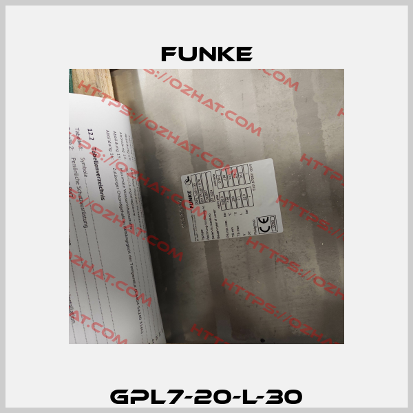 GPL7-20-L-30 Funke