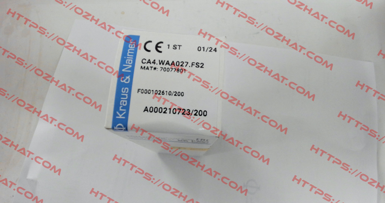 70077801- CA4.WAA027.FS2 Kraus & Naimer