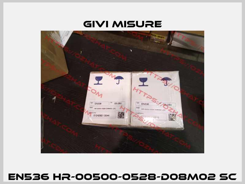 EN536 HR-00500-0528-d08m02 SC Givi Misure