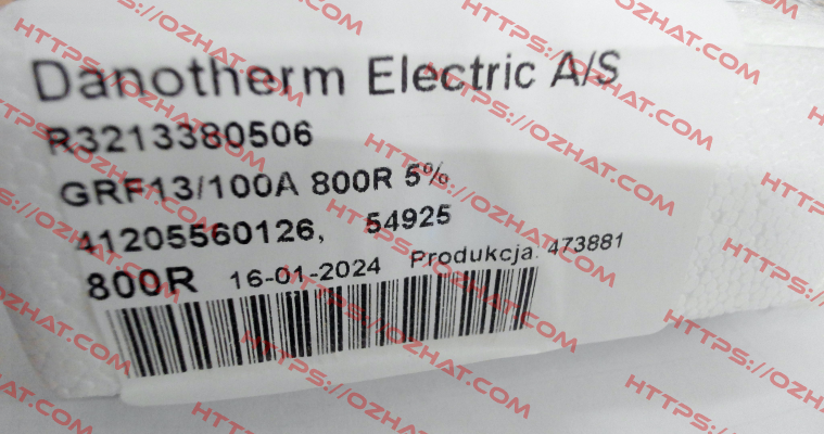 GRF 13/100 A 800R 506 Danotherm