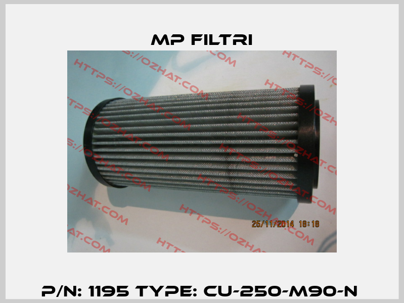 P/N: 1195 Type: CU-250-M90-N  MP Filtri