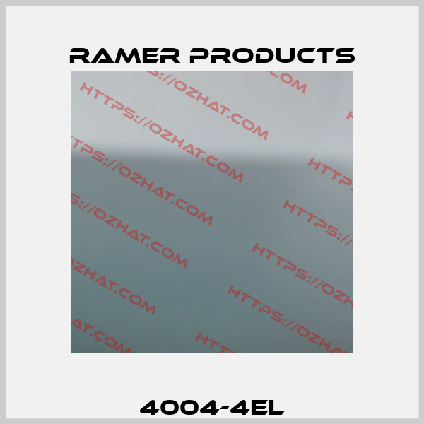 4004-4EL Ramer Products