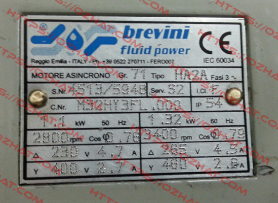 M32HY3FL.000 Brevini
