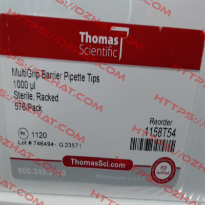 1158T54 Thomas Scientific