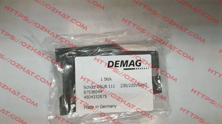 DSUB-111 230220V50 Demag