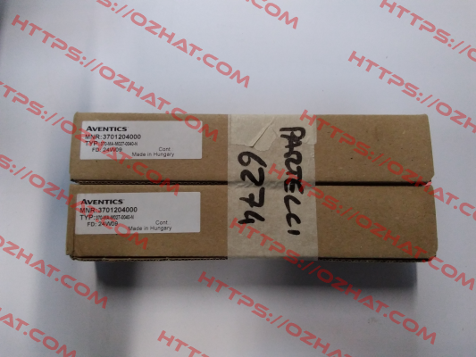 P/N: 3701204000, Type: 370-MA-M027-0040-N (12 mm) Aventics