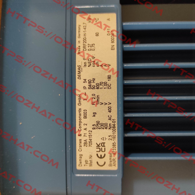 ZBA 71 A 2 B003 Demag